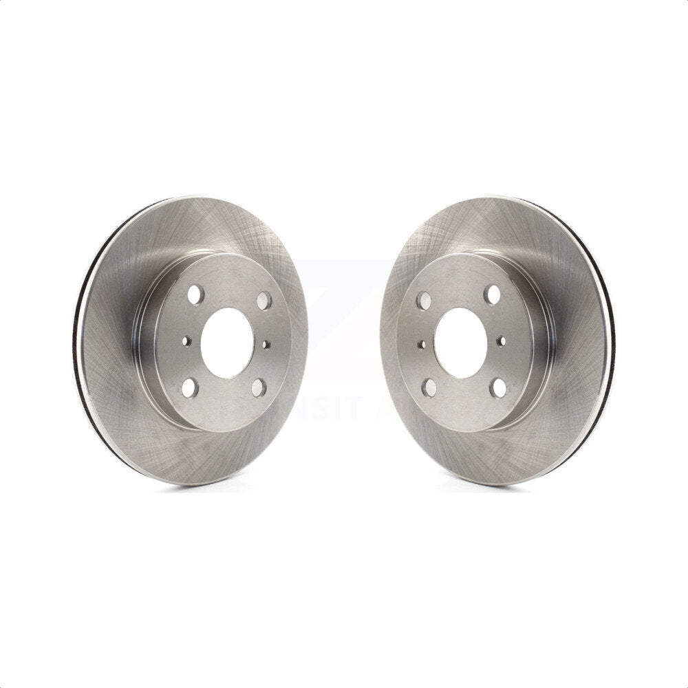 Front Disc Brake Rotors Pair For 2000 Toyota Echo To 08 00 K8-100322