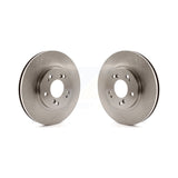 Front Disc Brake Rotors Pair For 2004-2008 2010-2011 Mitsubishi Endeavor K8-100363