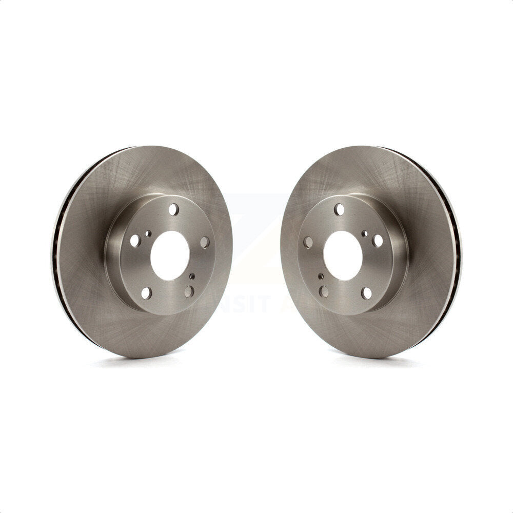 Front Disc Brake Rotors Pair For 2005-2015 Toyota Tacoma With 5 Lug Wheels K8-100420
