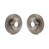 Front Disc Brake Rotors Pair For 2005-2015 Toyota Tacoma With 5 Lug Wheels K8-100420