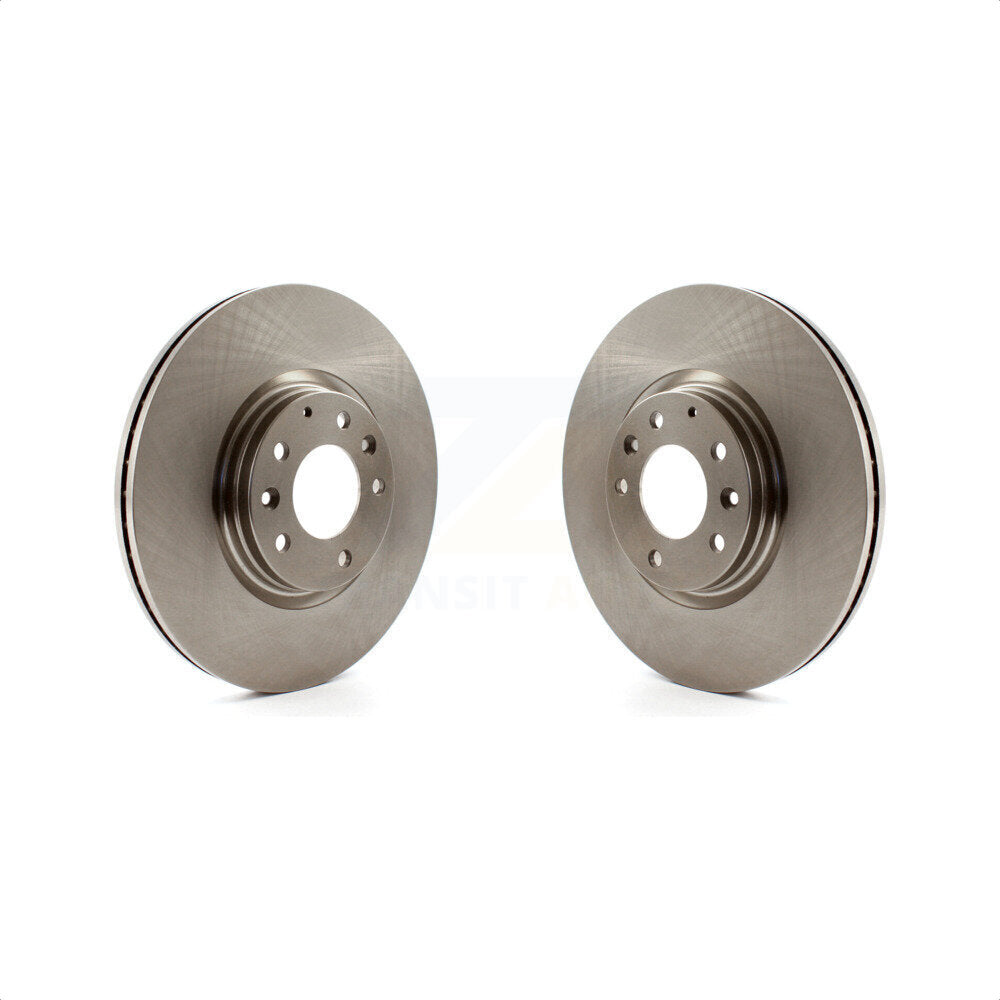 Front Disc Brake Rotors Pair For 2006-2007 Mazda 6 Mazdaspeed K8-100425