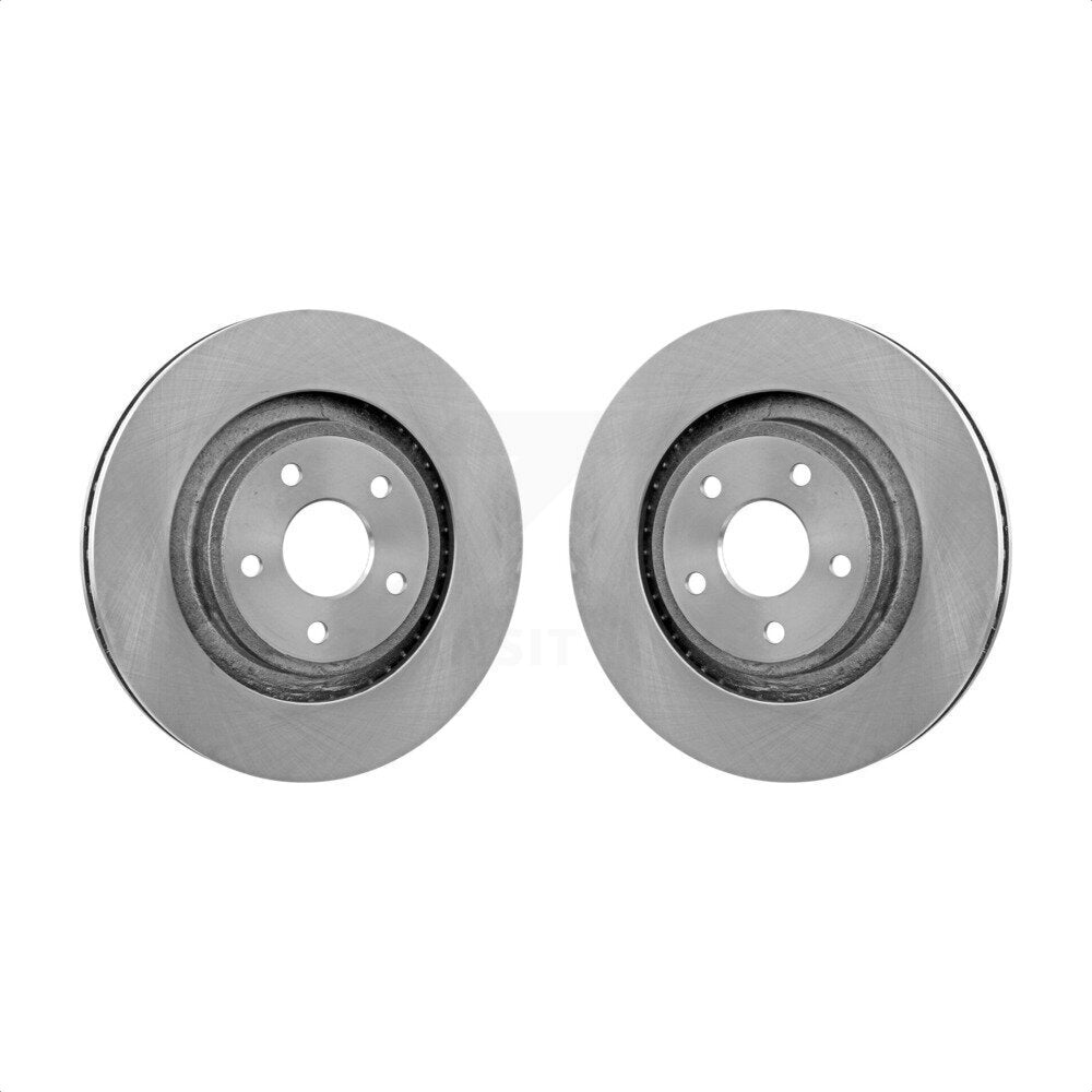 Front Disc Brake Rotors Pair For 2006-2010 Jeep Grand Cherokee SRT8 K8-100235