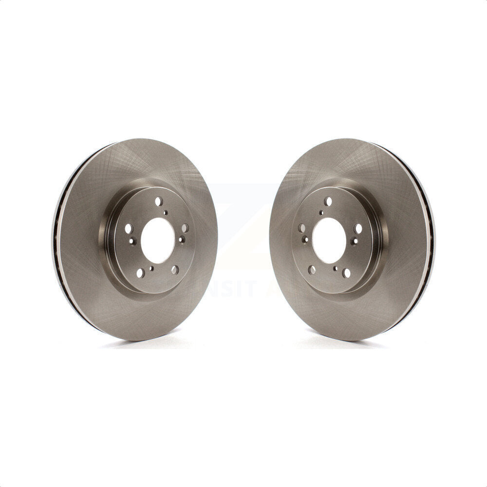 Front Disc Brake Rotors Pair For 2006-2014 Honda Ridgeline K8-100400