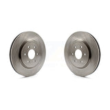 Front Disc Brake Rotors Pair For 2008-2012 Nissan Pathfinder 5.6L K8-100464