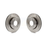 Front Disc Brake Rotors Pair For 2009-2011 Nissan Versa 1.6L K8-100496