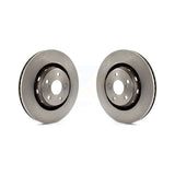 Front Disc Brake Rotors Pair For 2009-2016 Toyota Venza K8-100490