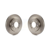Front Disc Brake Rotors Pair For 2009 Ford F-150 With 6 Lug Wheels K8-100183