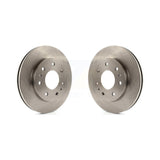Front Disc Brake Rotors Pair For 2009 Ford F-150 With 7 Lug Wheels K8-100182