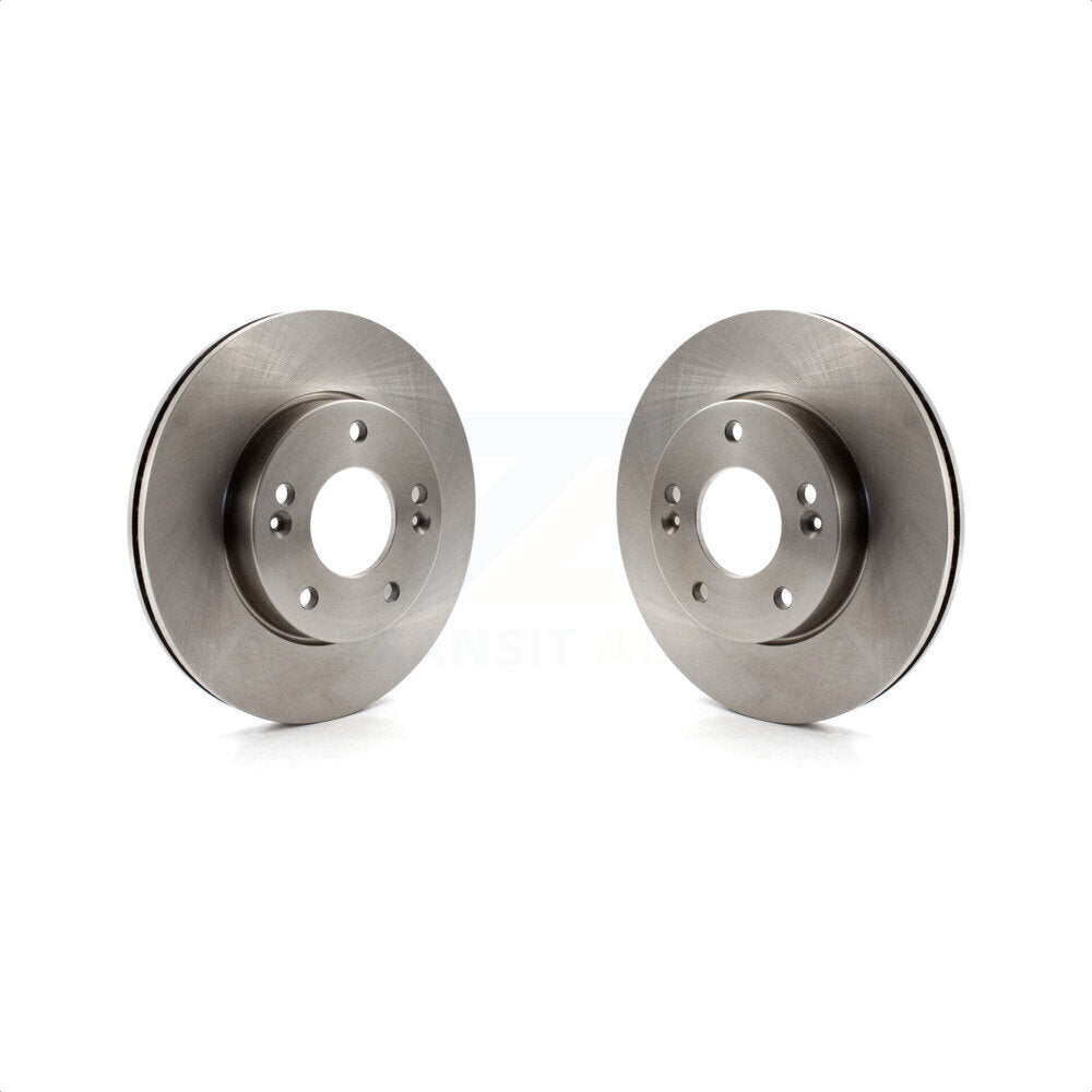 Front Disc Brake Rotors Pair For 2010-2011 Kia Soul 1.6L K8-100506