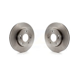 Front Disc Brake Rotors Pair For 2010-2011 Kia Soul 1.6L K8-100506