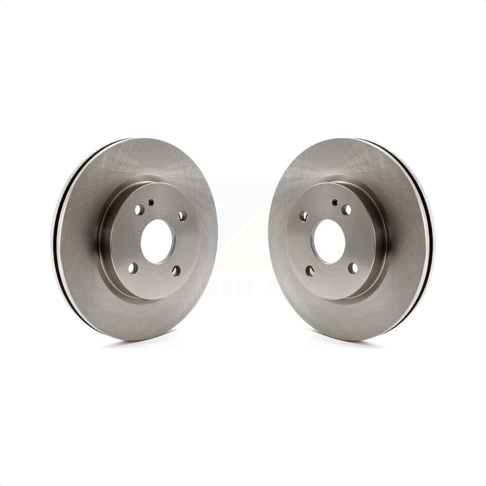 Front Disc Brake Rotors Pair For 2011-2014 Mazda 2 K8-100507