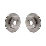 Front Disc Brake Rotors Pair For 2011-2014 Mazda 2 K8-100507