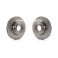 Front Disc Brake Rotors Pair For 2012-2016 Honda CR-V FWD K8-100535