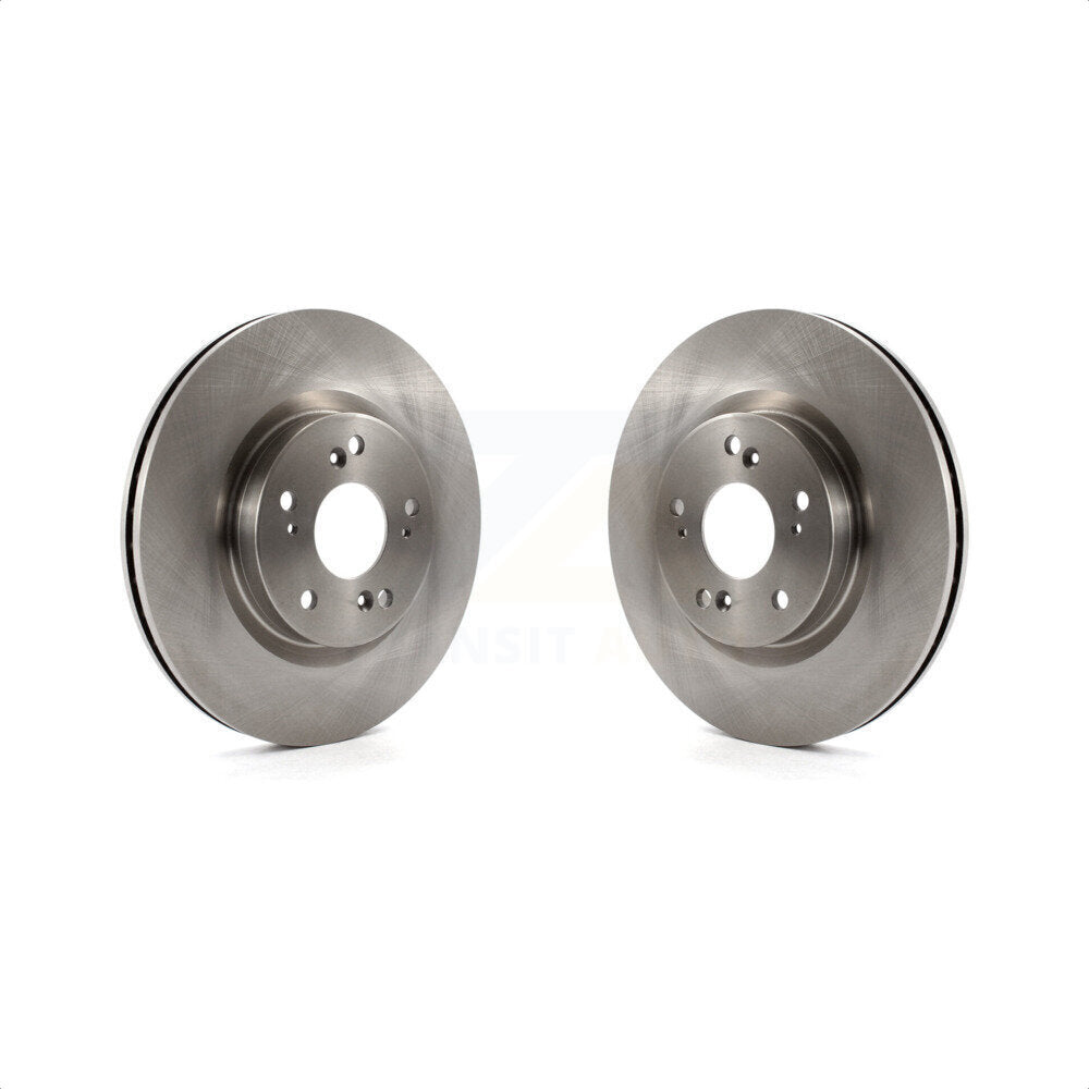 Front Disc Brake Rotors Pair For 2012-2016 Honda CR-V FWD K8-100535