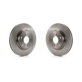 Front Disc Brake Rotors Pair For 2012-2016 Honda CR-V FWD K8-100535