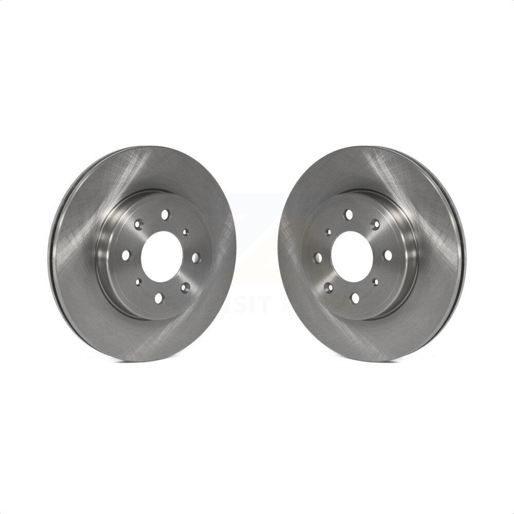 Front Disc Brake Rotors Pair For 2015-2020 Honda Fit K8-100542