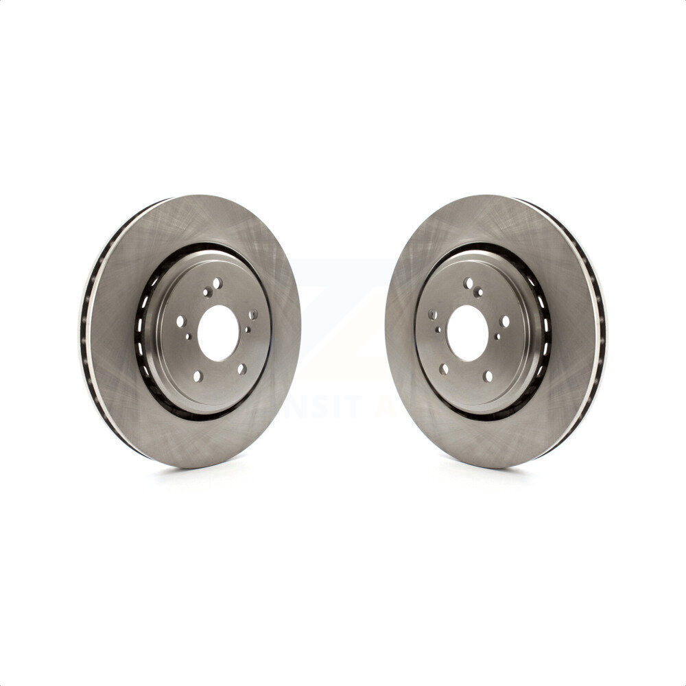 Front Disc Brake Rotors Pair For Acura MDX TLX K8-100539