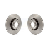 Front Disc Brake Rotors Pair For Audi A4 Quattro A6 A8 S4 S6 K8-100324