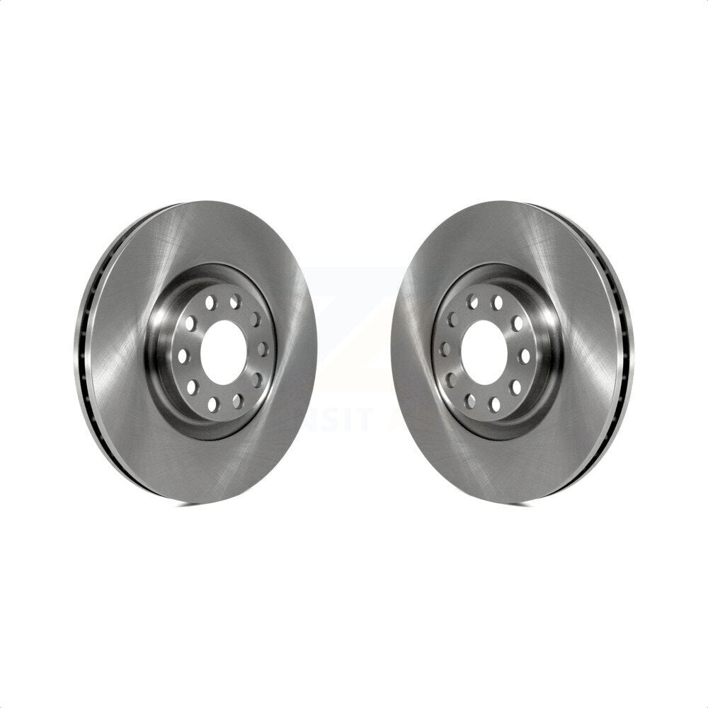 Front Disc Brake Rotors Pair For Audi A4 Quattro A6 Allroad S4 S6 K8-100329