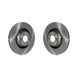 Front Disc Brake Rotors Pair For Audi A6 Quattro With 347mm Diameter Rotor K8-100432