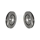 Front Disc Brake Rotors Pair For Audi A8 Quattro A7 S6 S7 S8 K8-102449