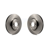 Front Disc Brake Rotors Pair For Audi Q5 A4 A5 Quattro A7 allroad A6 S5 K8-100517