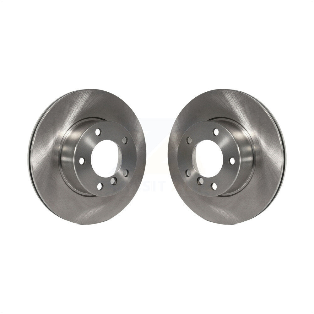 Front Disc Brake Rotors Pair For BMW 528i 525i K8-100308