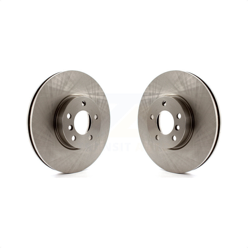 Front Disc Brake Rotors Pair For BMW X5 X6 K8-100455