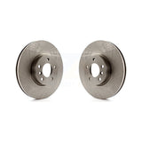 Front Disc Brake Rotors Pair For BMW X5 X6 K8-100455