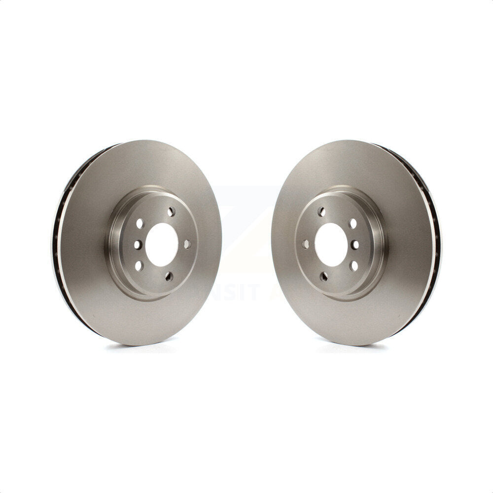 Front Disc Brake Rotors Pair For BMW X5 X6 xDrive50i K8-100486