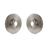 Front Disc Brake Rotors Pair For BMW X5 X6 xDrive50i K8-100486