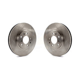 Front Disc Brake Rotors Pair For Cadillac CTS With Standard Suspension K8-100079