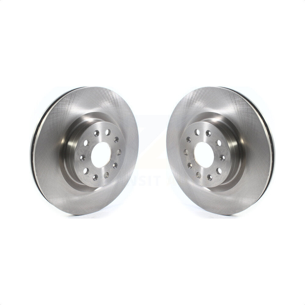 Front Disc Brake Rotors Pair For Chevrolet Camaro Cadillac CTS CT6 CT5 K8-101742