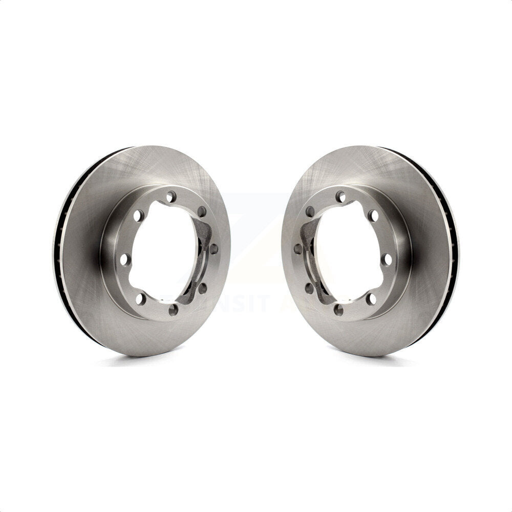 Front Disc Brake Rotors Pair For Chevrolet K2500 Dodge Ram 2500 K1500 Suburban GMC Tahoe K3500 K8-100062