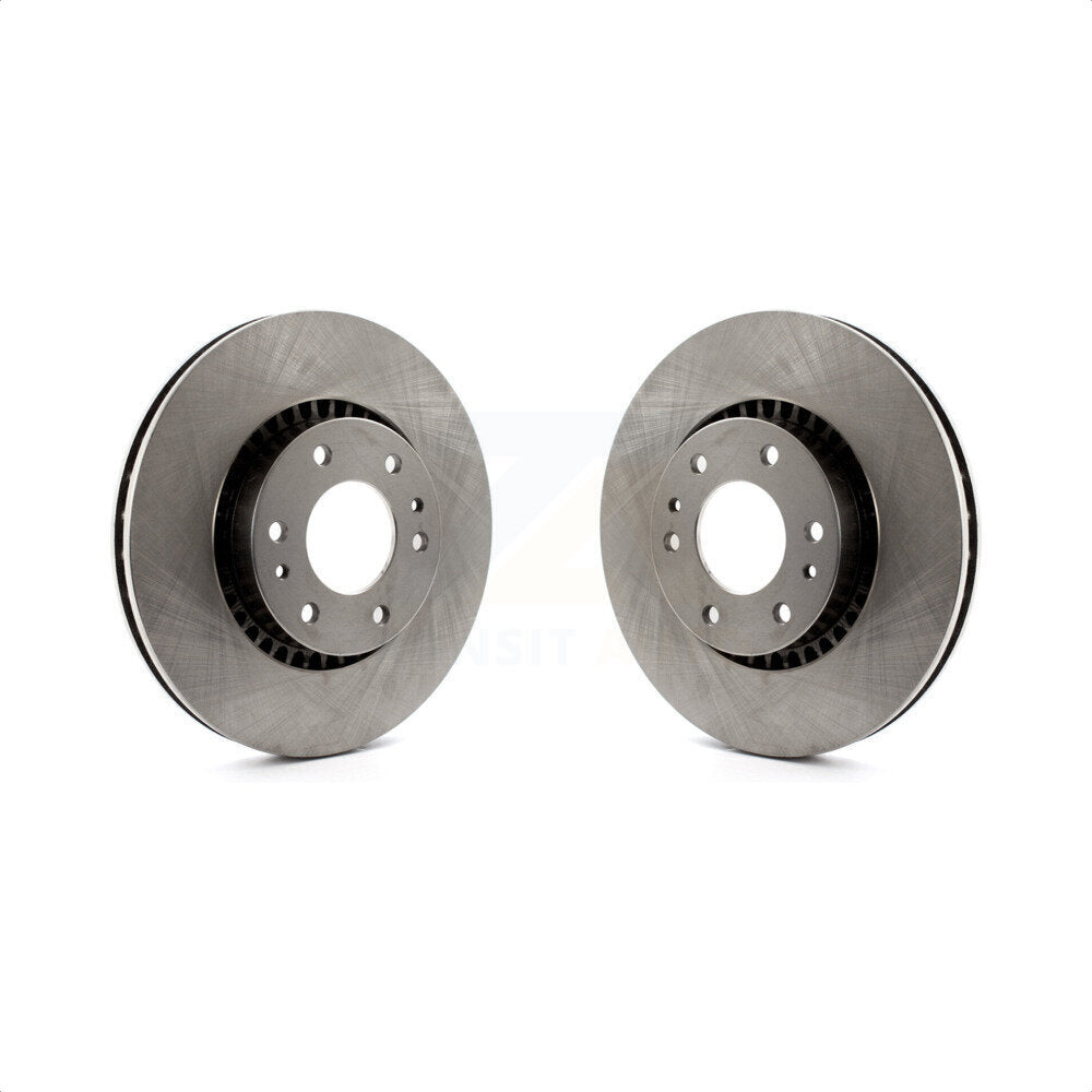 Front Disc Brake Rotors Pair For Chevrolet Trailblazer GMC EXT Envoy XL Buick Rainier XUV SSR Isuzu Ascender Saab 9-7x K8-100075