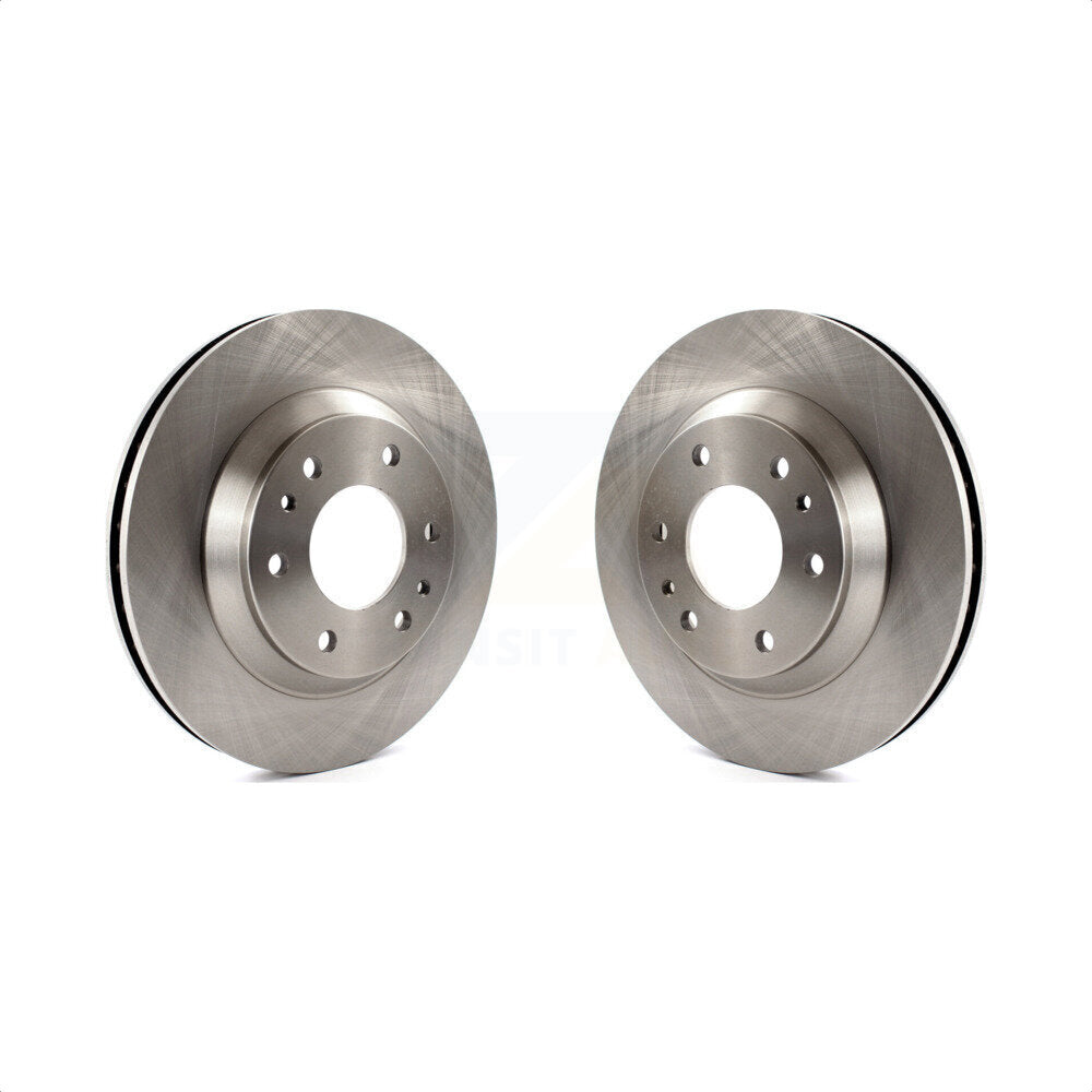Front Disc Brake Rotors Pair For Chevrolet Trailblazer GMC Envoy Buick Rainier Oldsmobile Bravada Isuzu Ascender K8-100074