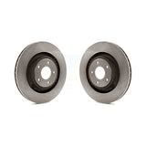 Front Disc Brake Rotors Pair For Dodge Chrysler 200 Avenger Caliber K8-100244