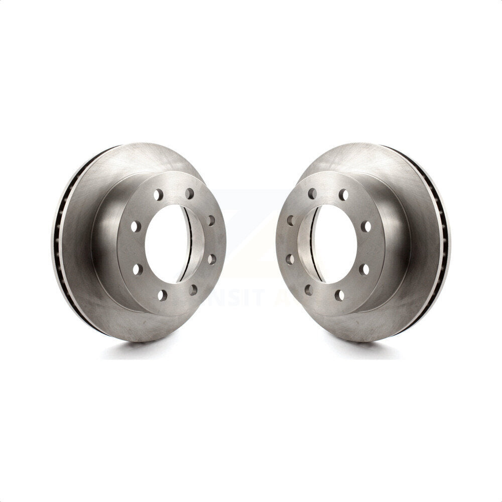 Front Disc Brake Rotors Pair For Dodge Ram 2500 3500 Van K8-100216