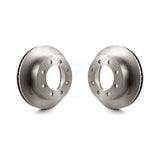 Front Disc Brake Rotors Pair For Dodge Ram 2500 3500 Van K8-100216