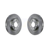 Front Disc Brake Rotors Pair For Ford Edge Mazda CX-7 Lincoln MKX K8-100439