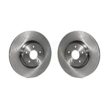 Front Disc Brake Rotors Pair For Ford Escape Focus Transit Connect Volvo S40 Lincoln MKC C70 V50 K8-100444