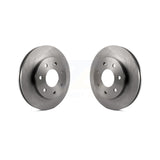 Front Disc Brake Rotors Pair For Ford F-150 Lincoln Mark LT 4WD K8-100163