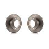 Front Disc Brake Rotors Pair For Ford F-350 Super Duty F-450 K8-100172