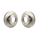 Front Disc Brake Rotors Pair For Ford F-450 Super Duty F-550 K8-102317