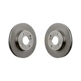 Front Disc Brake Rotors Pair For Ford Fiesta K8-100188