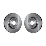Front Disc Brake Rotors Pair For Ford Fusion Lincoln MKZ K8-100191