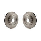 Front Disc Brake Rotors Pair For Ford Mustang K8-100187