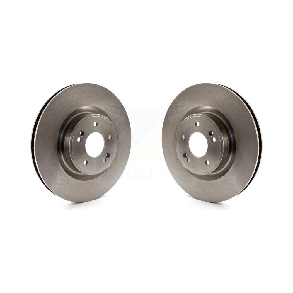 Front Disc Brake Rotors Pair For Hyundai Genesis Coupe K8-100497