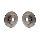 Front Disc Brake Rotors Pair For Hyundai Genesis Coupe K8-100497
