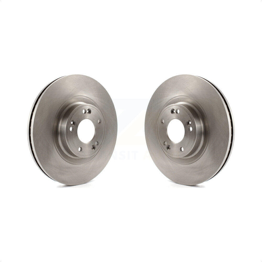 Front Disc Brake Rotors Pair For Hyundai Genesis K8-100488